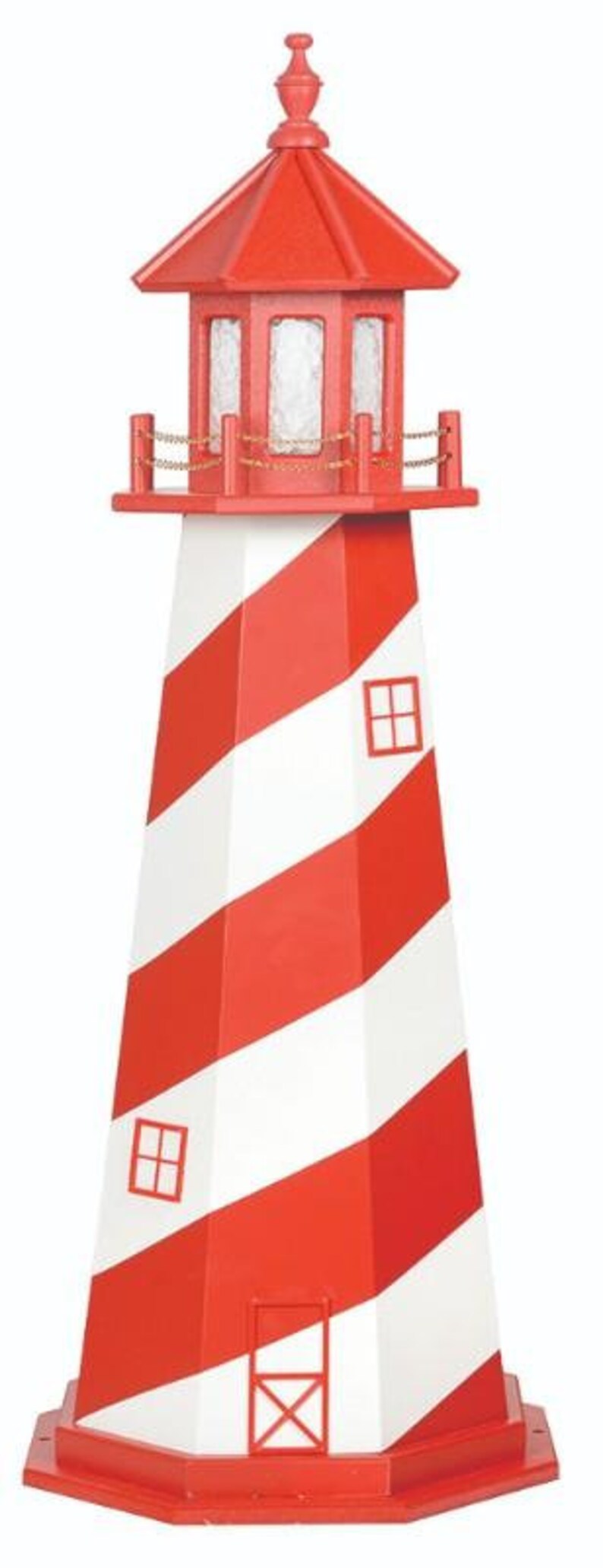 Practical Garden Ponds Octagonal Wooden Shoal Lighthouse - Thumbnail 2