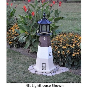 Oak Island, NC Replica Lighthouse - Amish Crafted