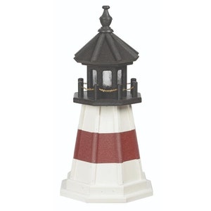 Octagonal Amish-Made Poly Montauk, NY Replica Lighthouses