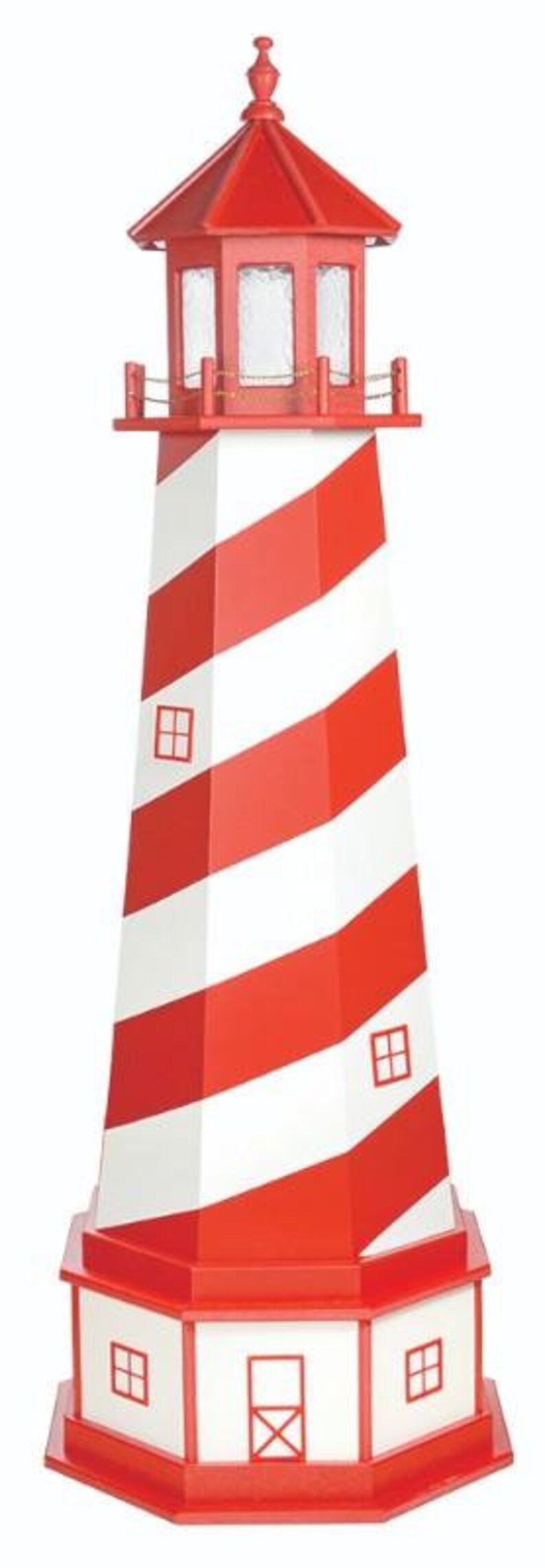 Practical Garden Ponds Octagonal Wooden Shoal Lighthouse - Thumbnail 3
