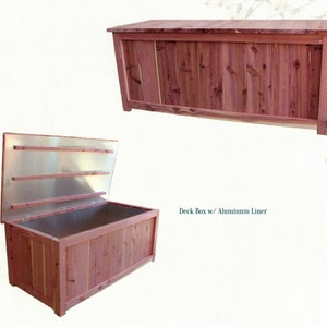 Harmony Acres Cedar Deck Box