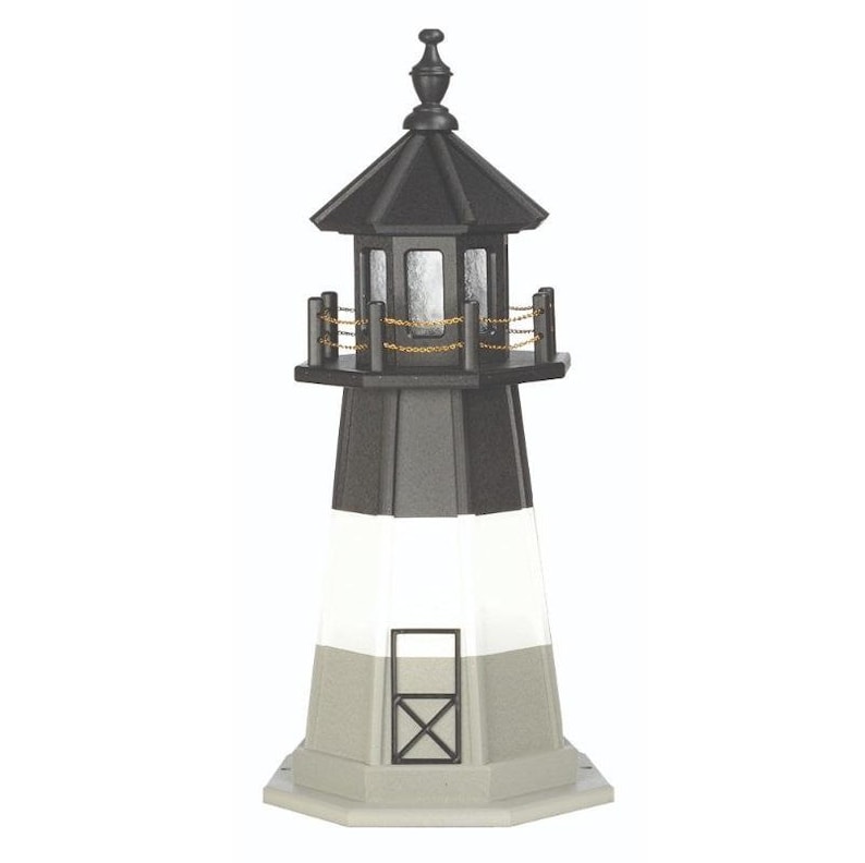 Practical Garden Ponds Octagonal Wooden Island Replica Lighthouse