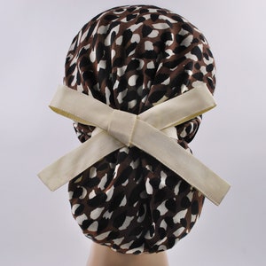 Scrub hats, nurse scrub cap, surgical scrub hat, womens scrub caps, jaguar ponytail