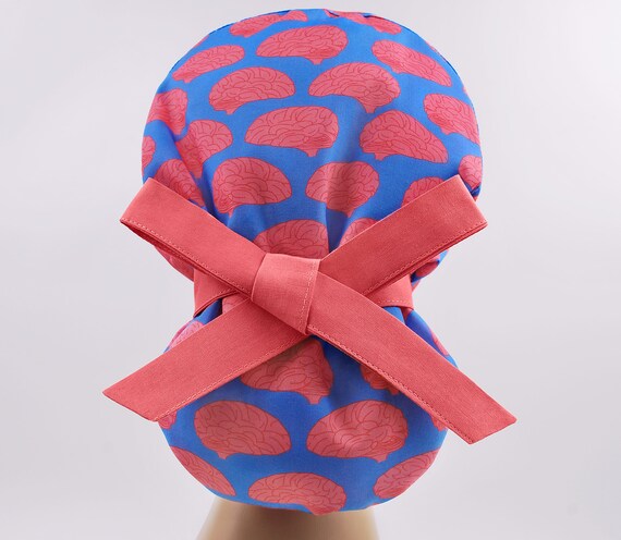 Brain Scrub Hats Surgical Cap Women 