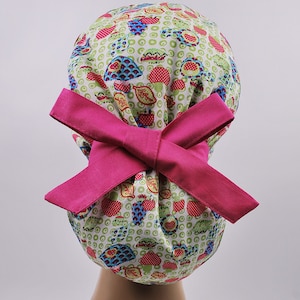 Scrub hat, scrub cap ponytail, surgical scrub hats, surgery caps, mushrooms or cap