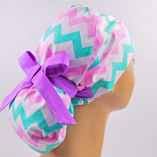 Scrub Hats Nurse Scrub Cap Surgical Scrub Hat Womens Scrub Etsy