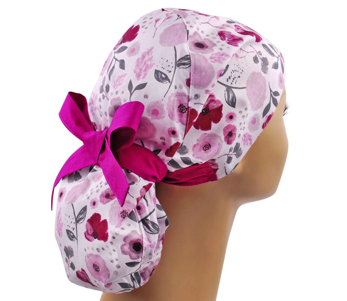 Womens Scrub Caps Surgical Scrub Hats Scrub Hat Surgical Etsy