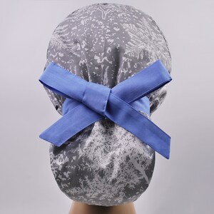Scrub cap, ponytail scrub hats, womens scrub caps, surgical scrub hat, snowflakes cap