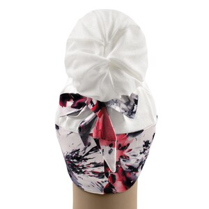 High bun scrub caps, surgical cap, ponytail scrub hats, stretchy scrub hat, nurse cap tie-dye