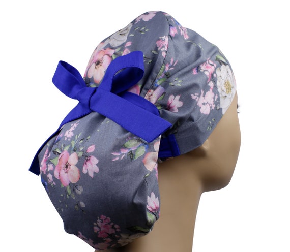 Ponytail Scrub Hats Scrub Cap Surgical 