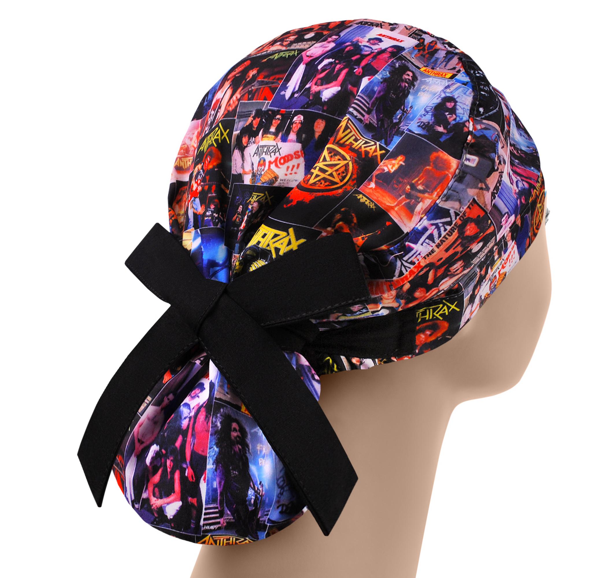 Set of 6 Surgical ponytail bun caps / hats handmade Amazon.com: Unisex Medical Scrub Cap - Don main image 4
