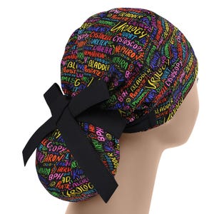 Urology Ponytail Surgical Scrub Caps – Adjustable Women’s Hats for Nephrologist, Urologist – Medical Scrub Cap - Nurse Hat by PonyTopHat