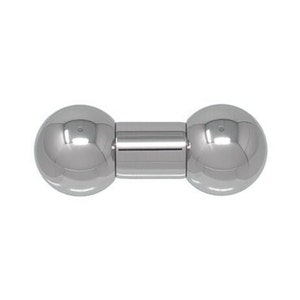 14mm gauge Barbell, Internally threaded 316L stainless steel body jewellery