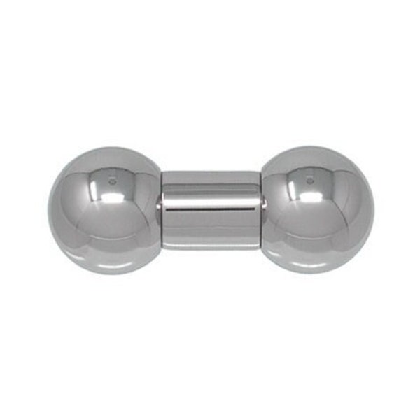 14mm gauge Barbell, Internally threaded 316L stainless steel