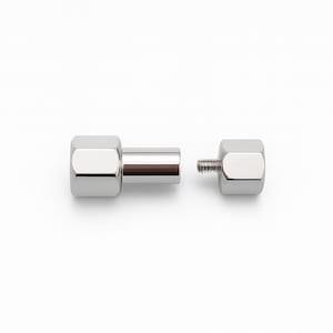 MegaNutz 7mm gauge (1g), 316L stainless steel Internally threaded body jewellery