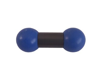 Bluemoon Barbell 10mm Gauge, Innengewinde 316L Edelstahl graphit-grau Körper