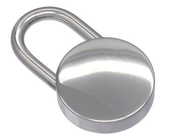 Disc Lock (3.2mm hasp thickness) 316L Stainless Steel