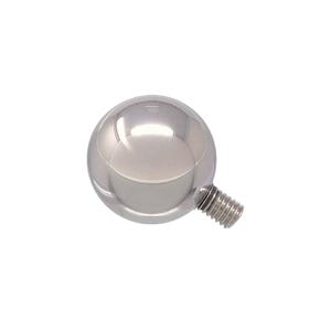 12.7mm Stainless Steel Ball for 7mm gauge x 15mm internal diameter Monster Ring (spare/replacement)