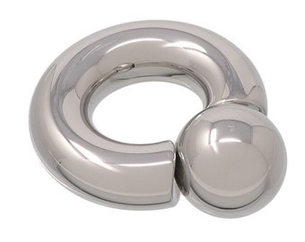 Mini Monster Ring (7mm gauge x 12mm internal diameter) 316L stainless steel