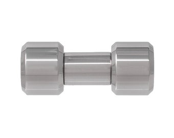 12mm gauge Liberty Bell 316L stainless steel Internally threaded barbell