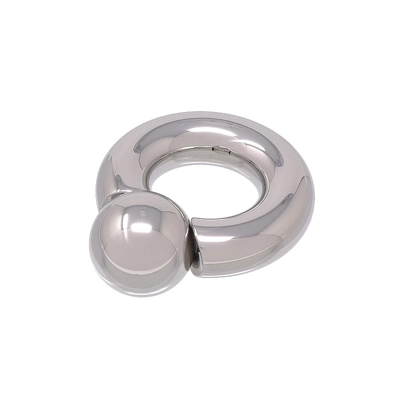 Mega Monster Ring 8mm gauge (0g), 12mm internal diameter 316L stainless steel body jewellery (made to order)