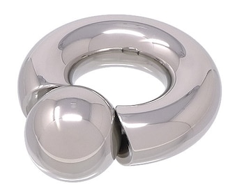 Monster Ring (12mm gauge x 19mm internal diameter) 316L stainless steel