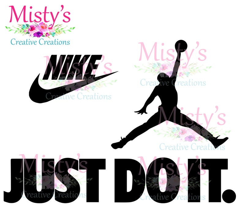 Nike SVG Just Do It. Clip Art Instant Download Air Jordan Etsy