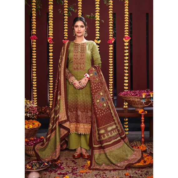 Eid Special Handmade Pakistani Plus Size Women s Wear Beautiful