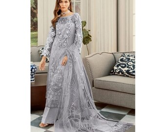 latest stone work dresses