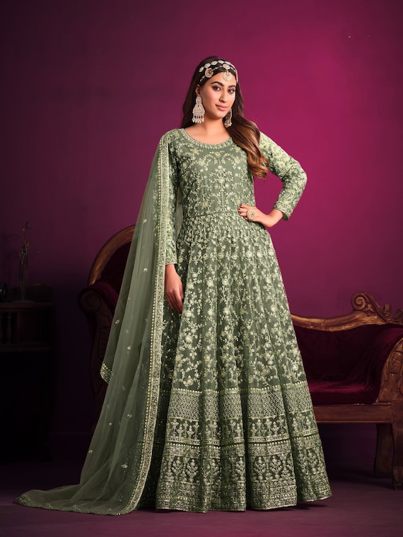 ACTIVE Anarkali Gown Price in India - Buy ACTIVE Anarkali Gown online at  Flipkart.com