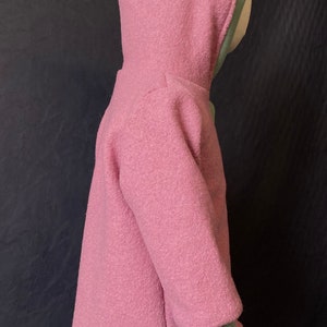 Immediately available as shown Walk jacket pink and cuffs in mint with zipper and hood size 86-92-98-104 image 4