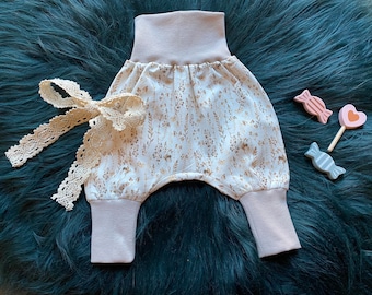 Pumphose für Babys aus Jersey Gr 38-104 passend individuelle gestaltet