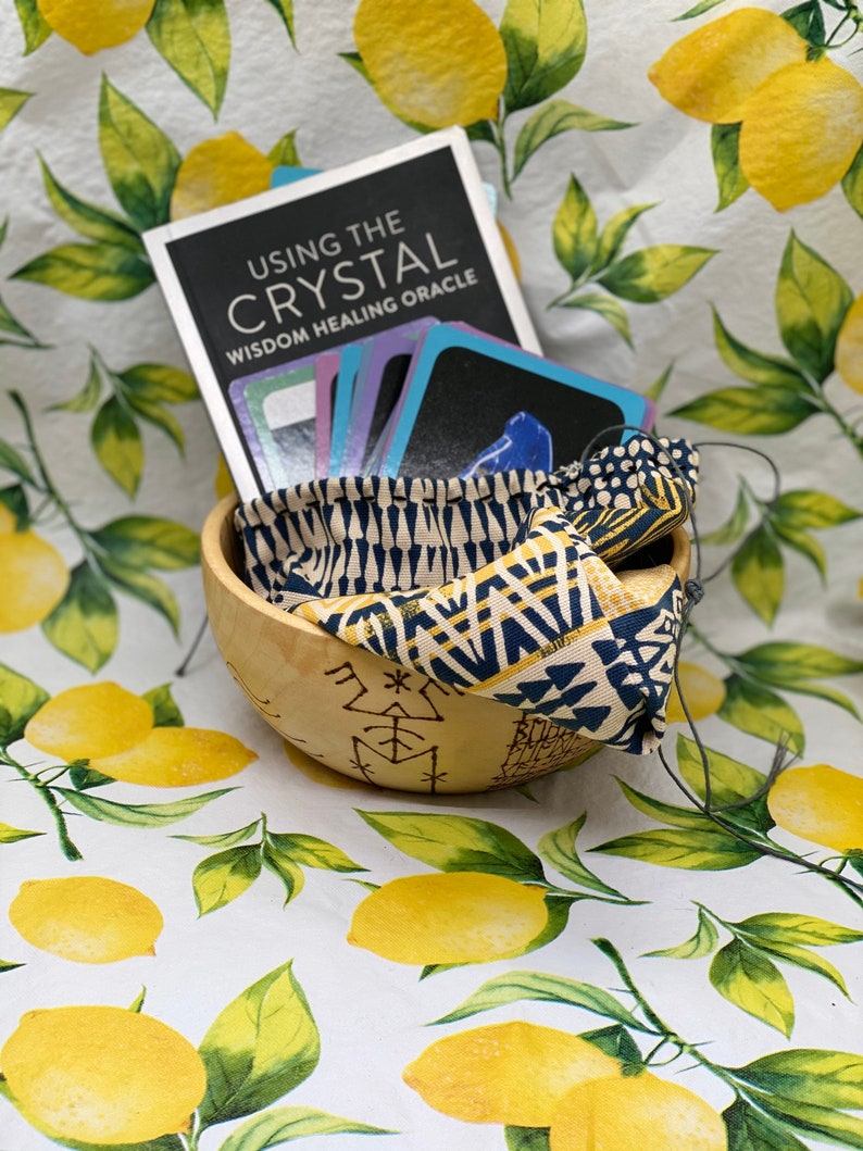 TarotRuneCrystalOracle Storage Bag