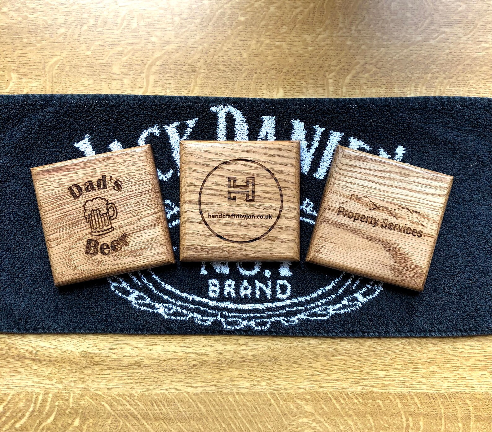 Custom coaster Logo coaster personalised coaster Business Etsy