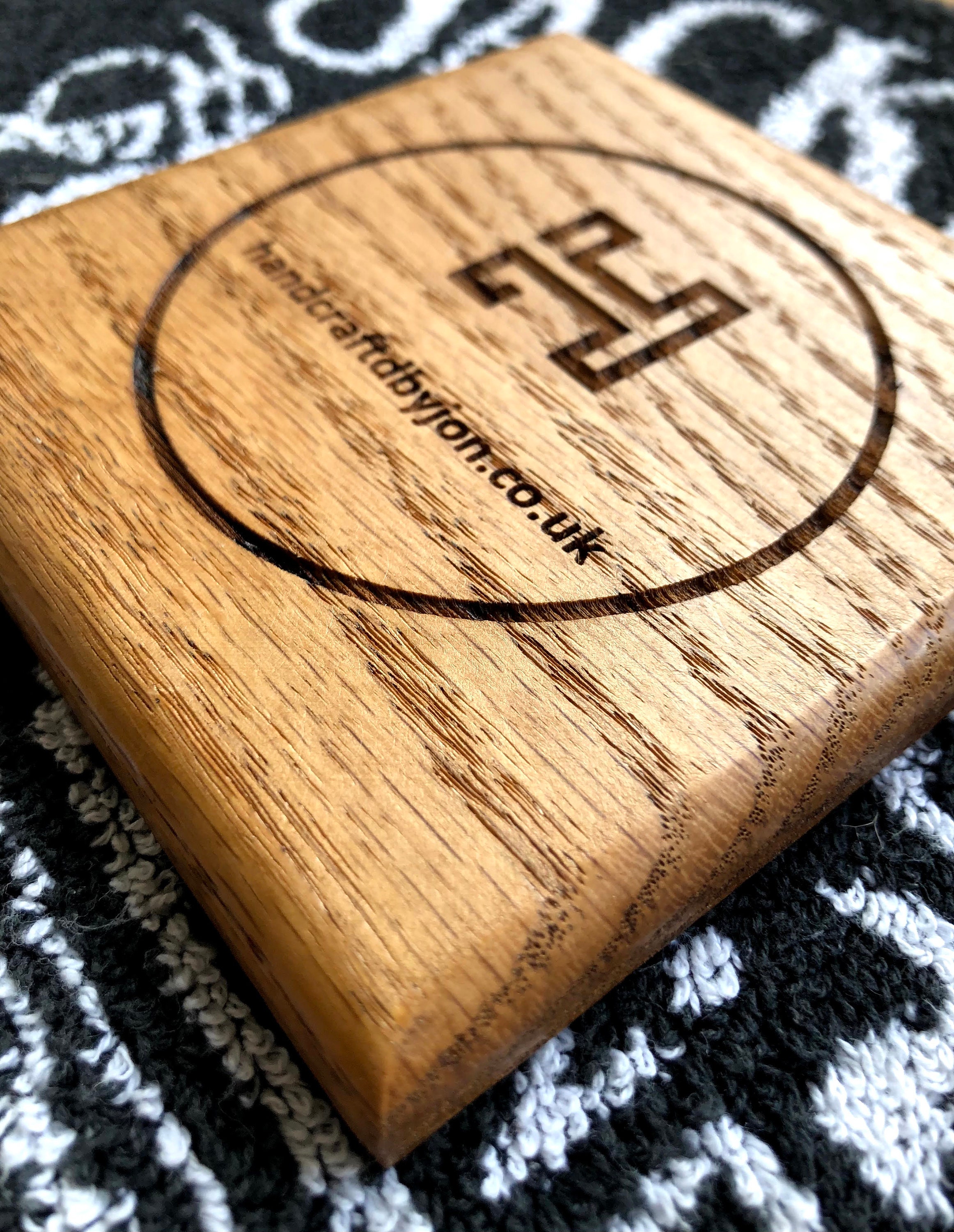 Custom coaster Logo coaster personalised coaster Business Etsy