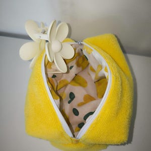 Trousse de maquillage/ pochette de toilette/rangement chic/pochette cosmétique voyage/tousse de toilette femme/trousse féminine