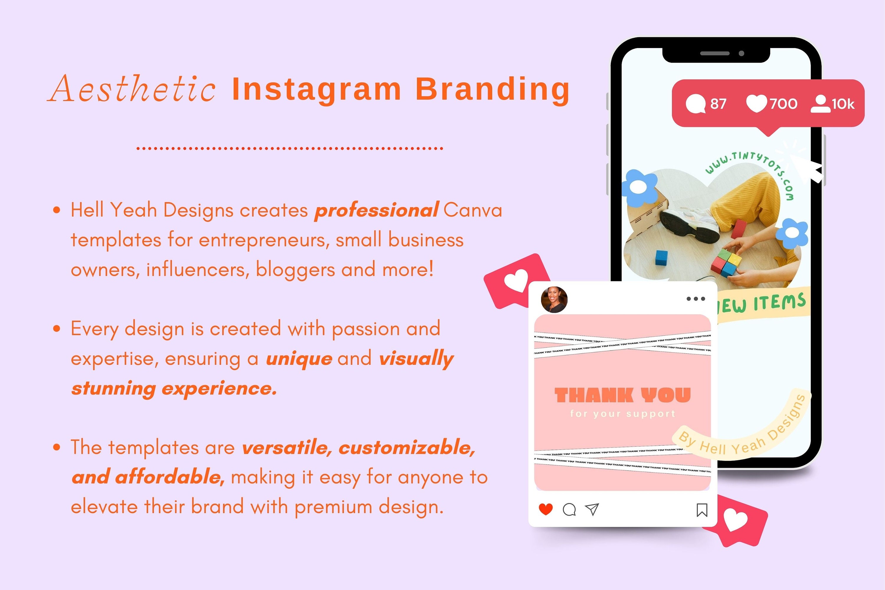 80 Periwinkle Post Templates Canva, Colorful Funky Instagram Templates ...