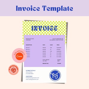 Order Forms Template - Fully editable in Canva