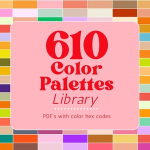 HUGE Color Palette Library