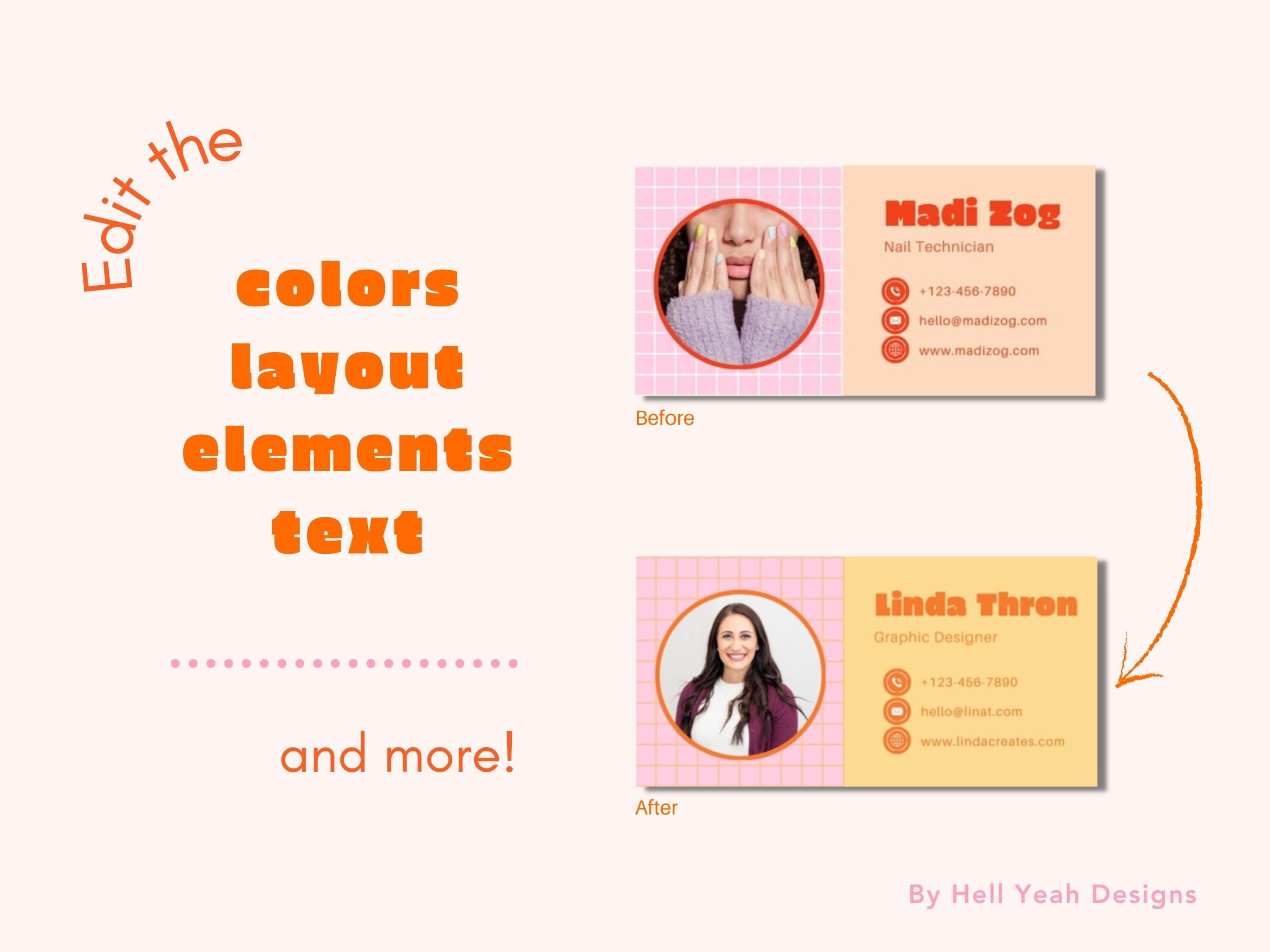 Cherry Pop Email Signature Template Design, Edtable in Canva - Etsy