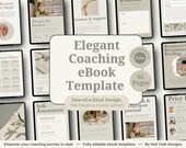 Elegant Coaching eBook Canva Template