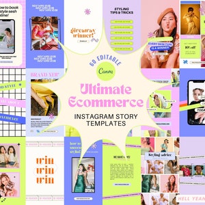 Ecommerce Instagram Story Templates