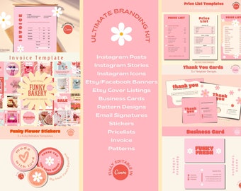 Funky Flower Branding Kit