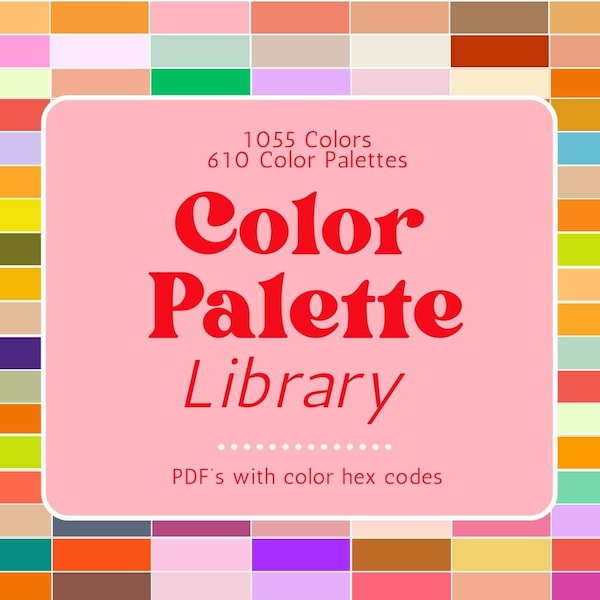 HUGE Color Palette Library