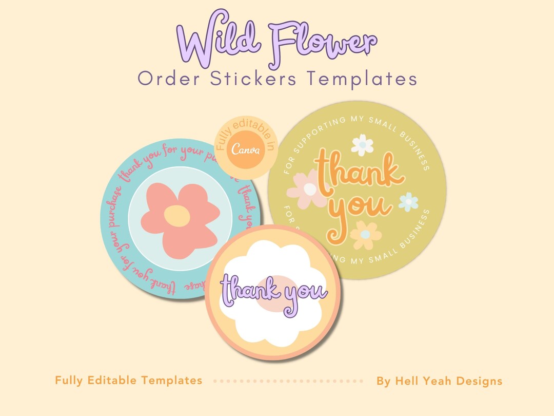 Order Stickers Thank You Labels Packaging Stickers - Etsy