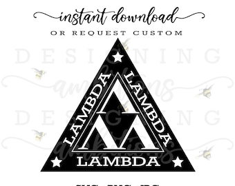 Zemsta frajerów Tri-Lambda SVG: Plik do wycinania (pobranie cyfrowe)
