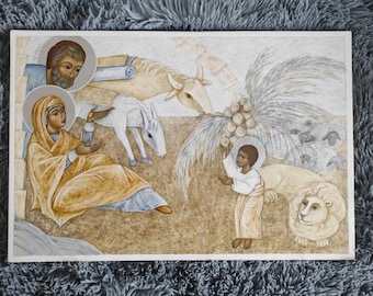 Childhood Jesus Christ. Orthodox Icon