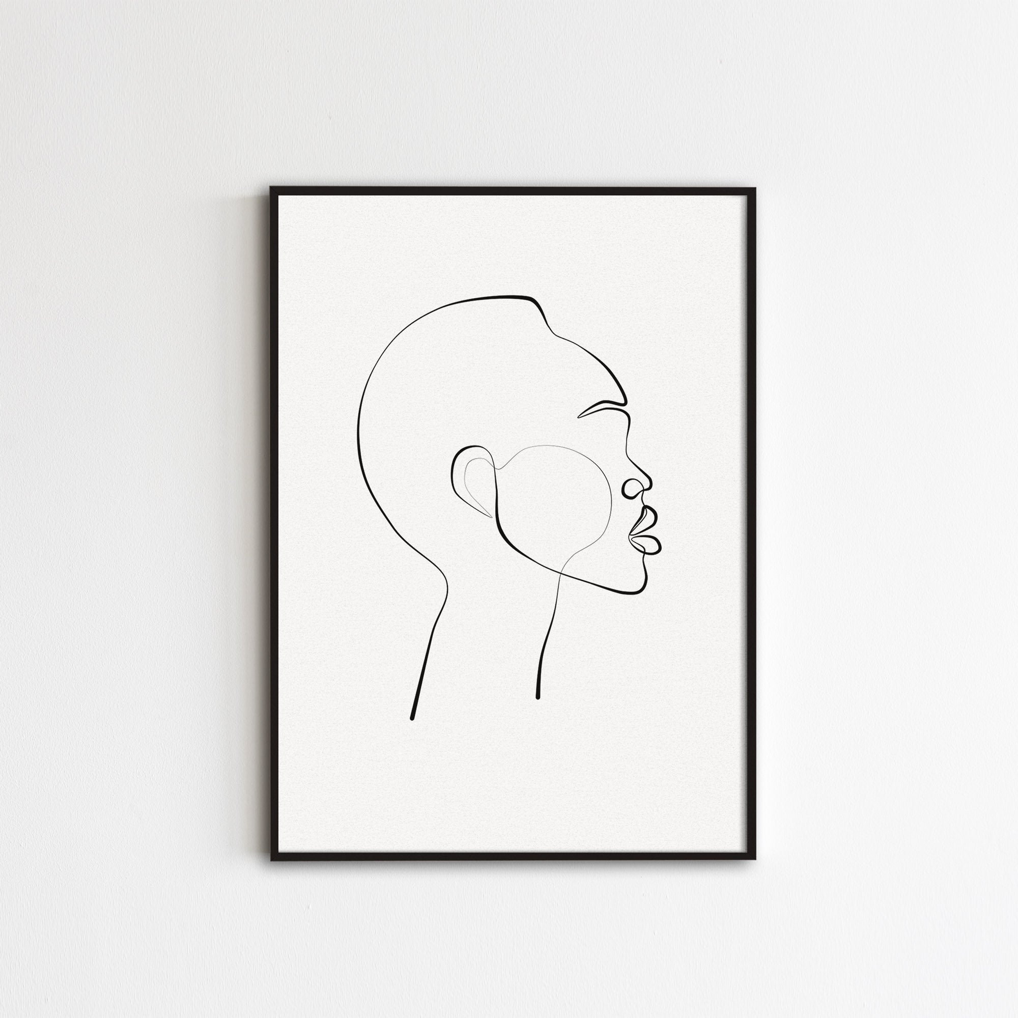 Afro-Amerikaanse zeer fijne tekeningen, zwart meisje gezicht overzicht  print, one line art afro, enkele lijntekening, abstracte vrouw gezicht  kunst, minimalistische poster - Etsy België, image size:2000x2000