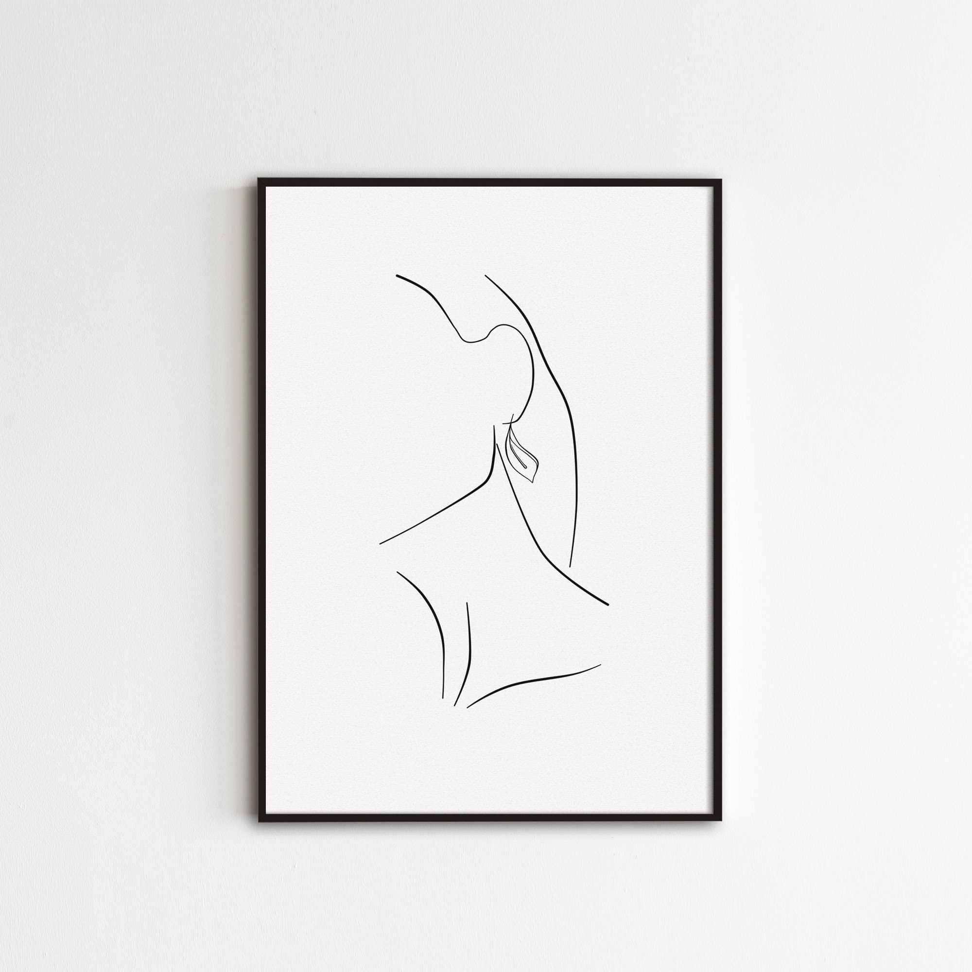Dessin Porte Orientale A Imprimer Dessin de ligne de cou impression minimaliste de visage de - Etsy Canada