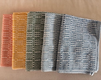 Toalla de cocina tejida a mano